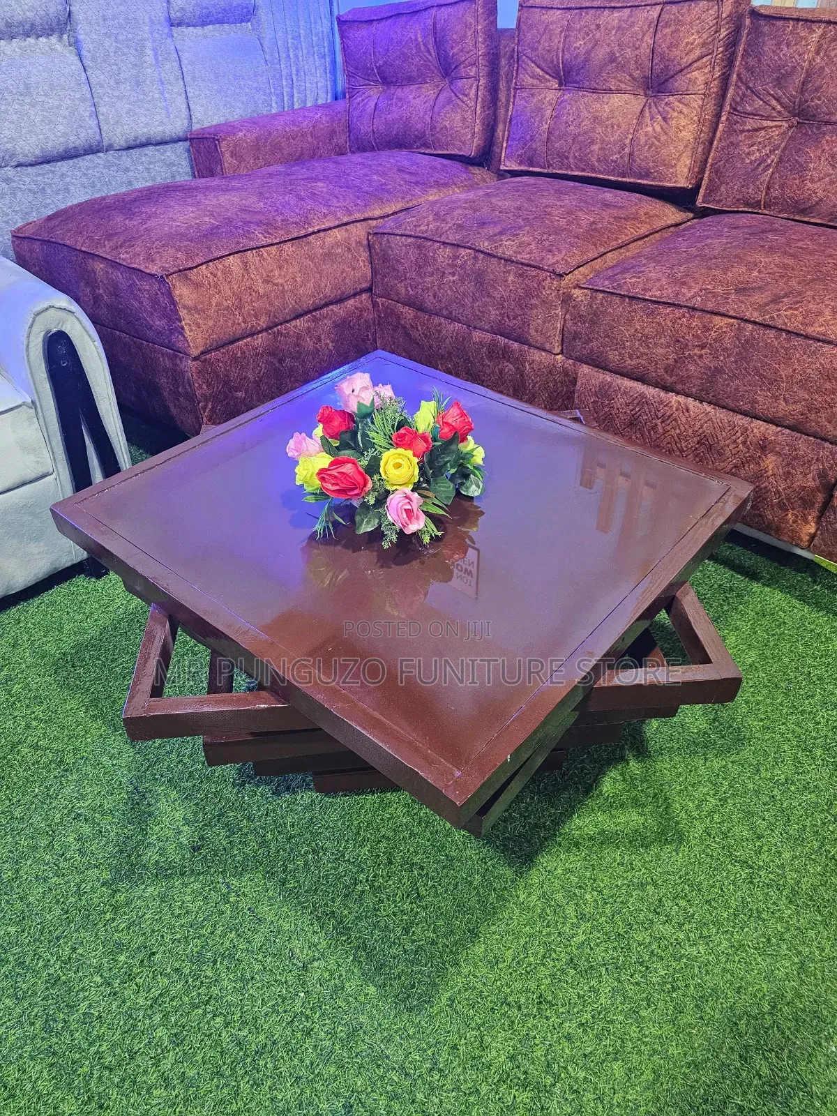 Coffee Table Classic Sana Rangi Ya Mbao