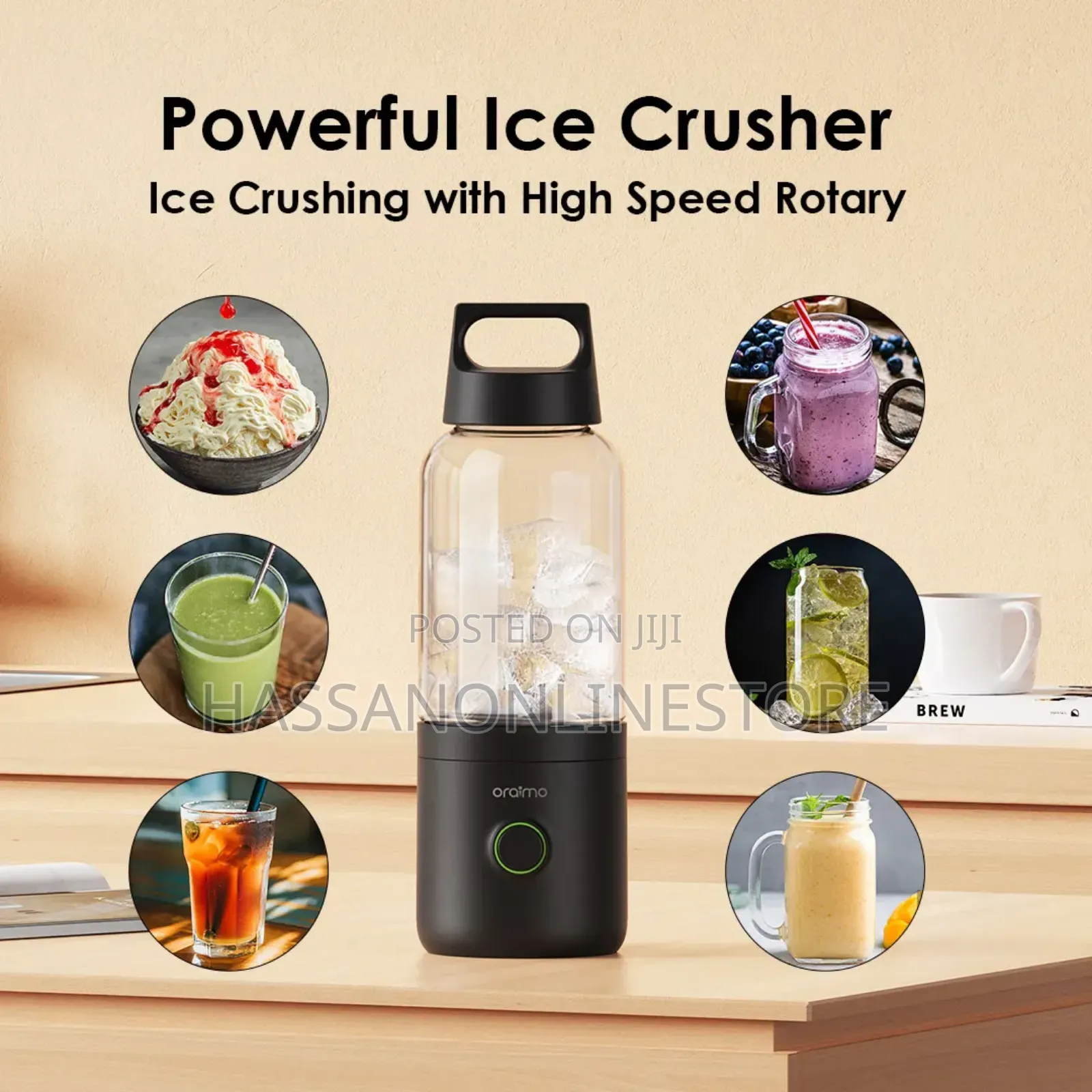 Oraimo Smartblender Go 500ml Portable Blender