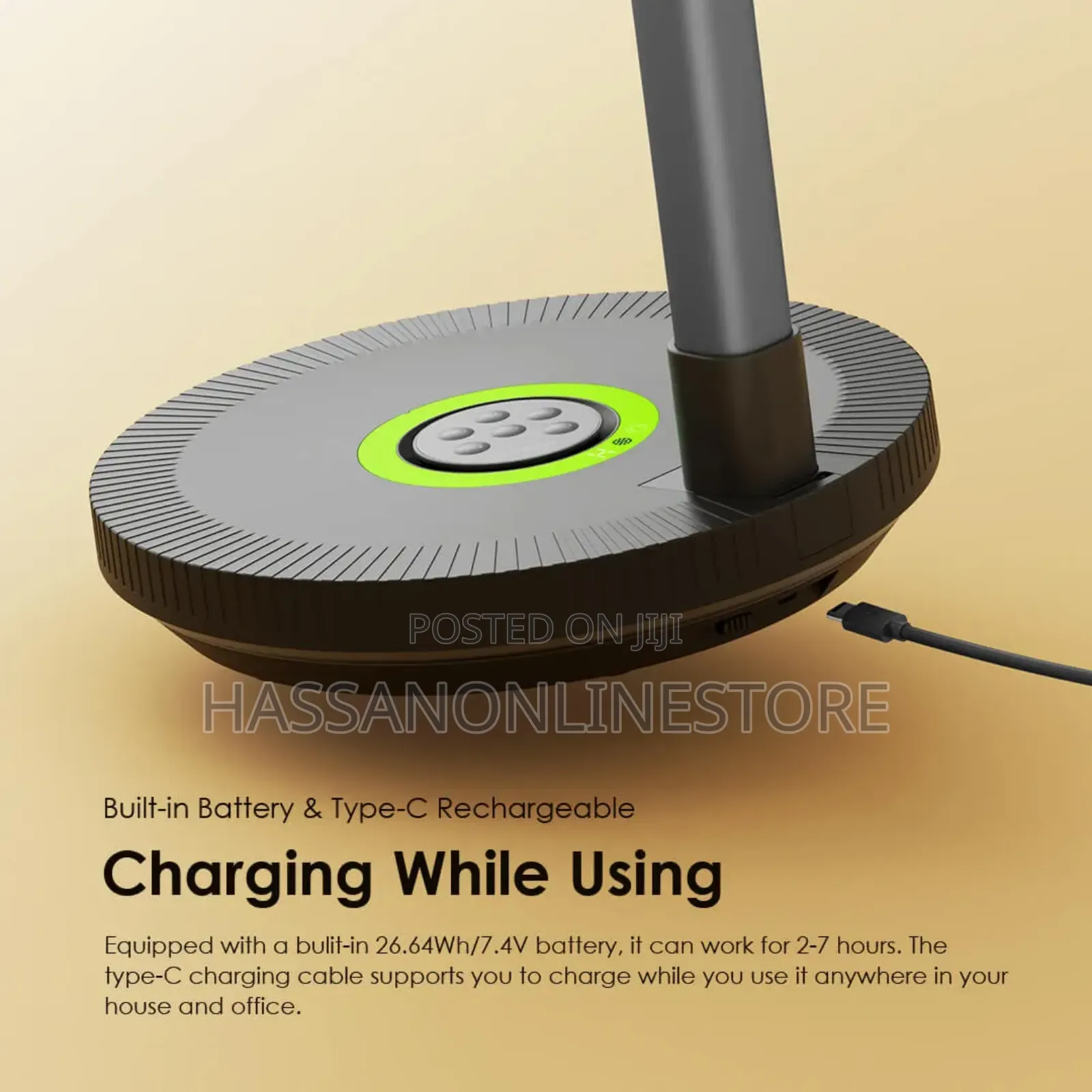 Oraimo Smartfoldingfan Type-C Rechargeable Folding Fan