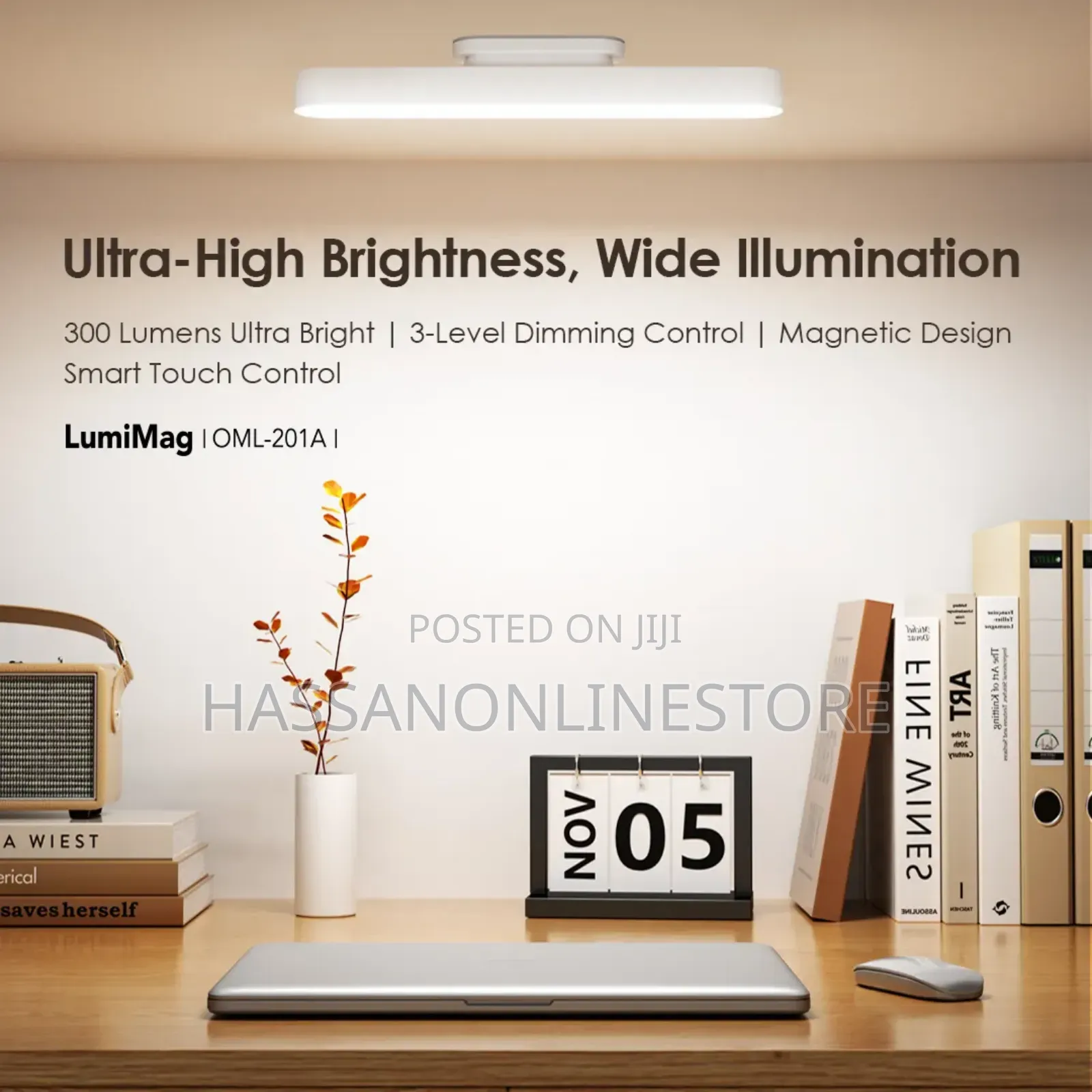 Oraimo Glowmagnetic 5w 300 Lumens Magnetic Light