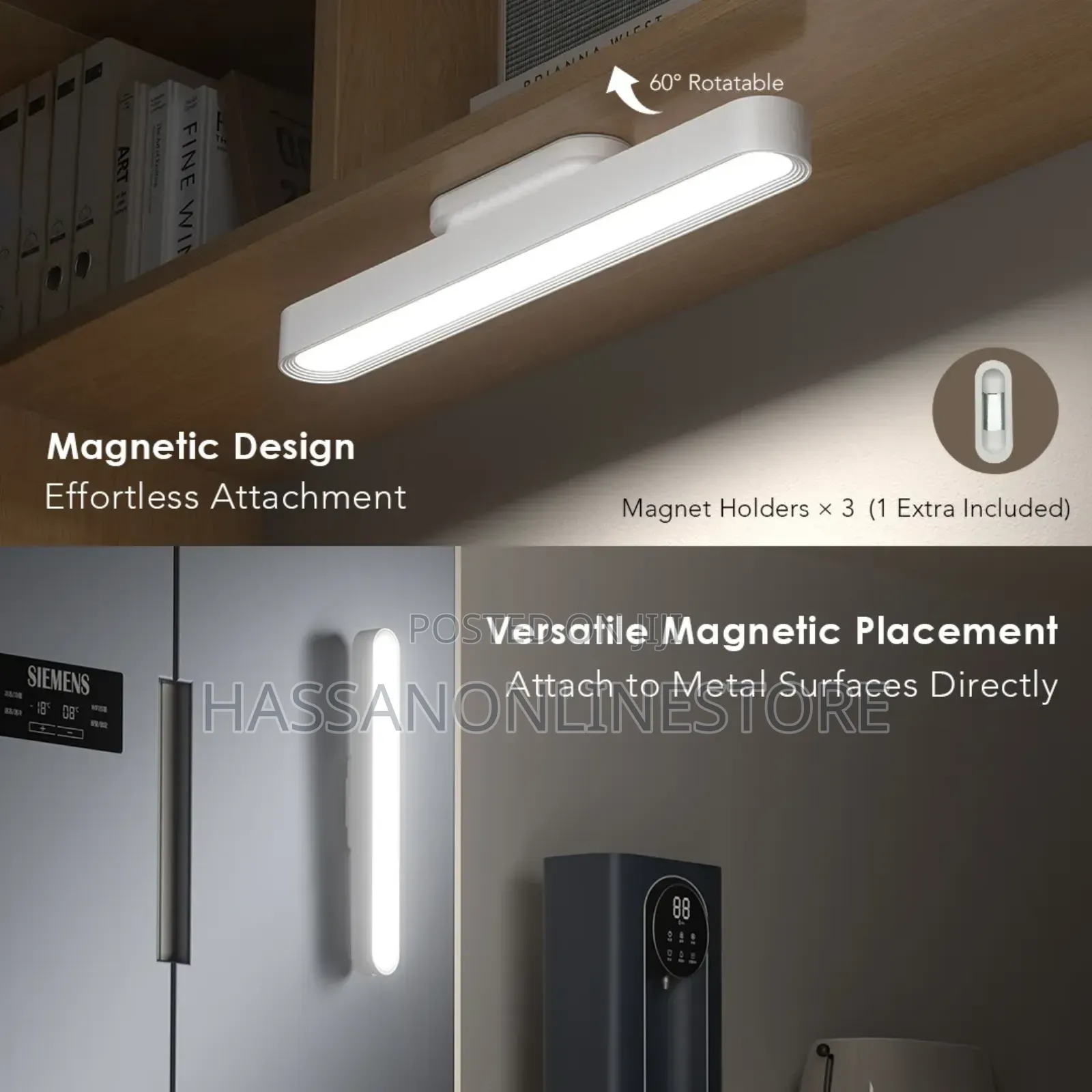 Oraimo Glowmagnetic 5w 300 Lumens Magnetic Light