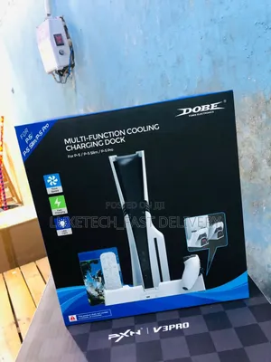 Multi-Function Cooling Charging Dock for the Playstation 5