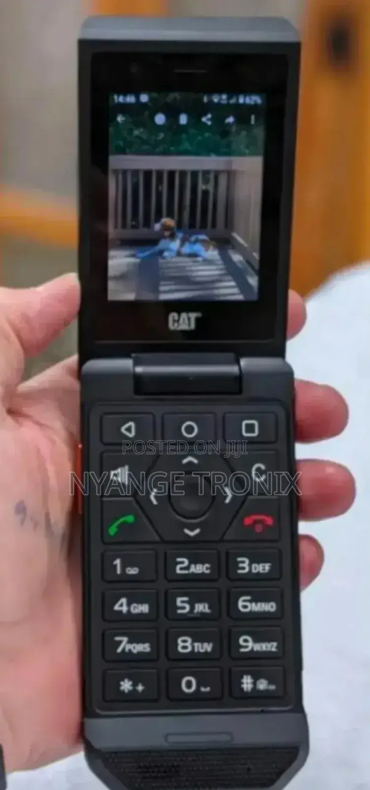 New Cat S22 Flip 16 GB Black