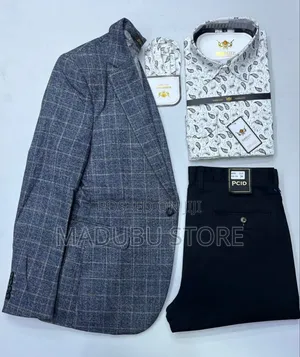 Men's Quality Set of Blazer, Cadets and Shirt