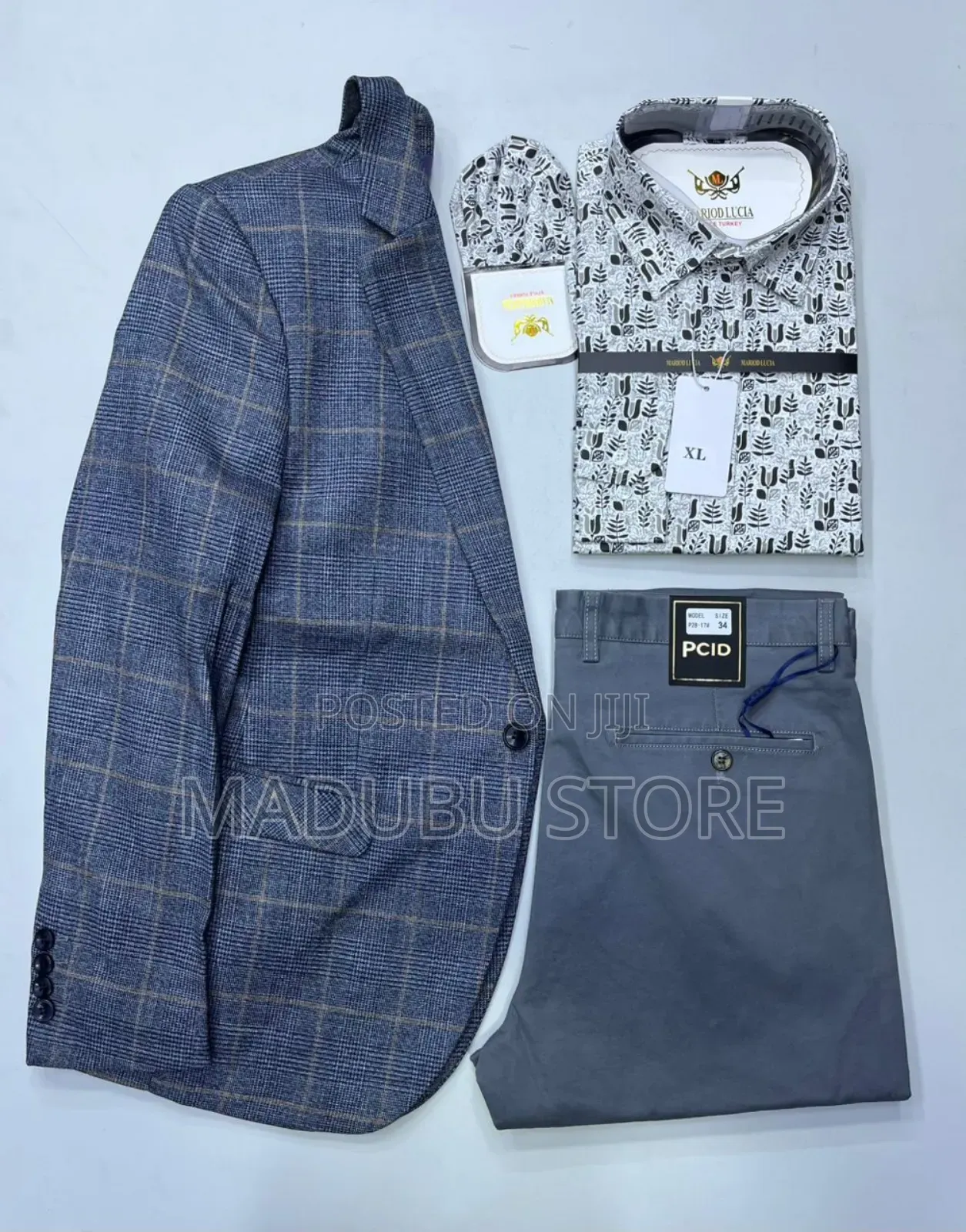 Men's Quality Set of Blazer, Cadets and Shirt