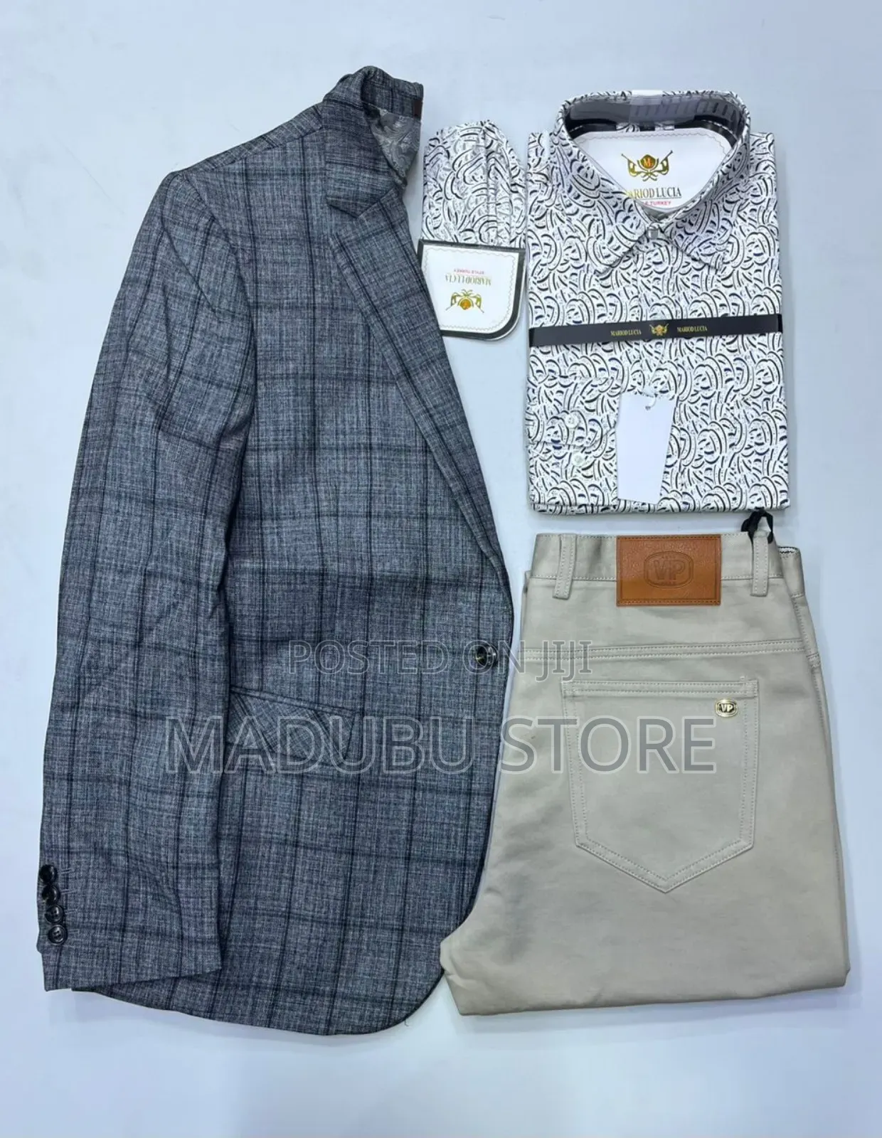 Men's Quality Set of Blazer, Cadets and Shirt