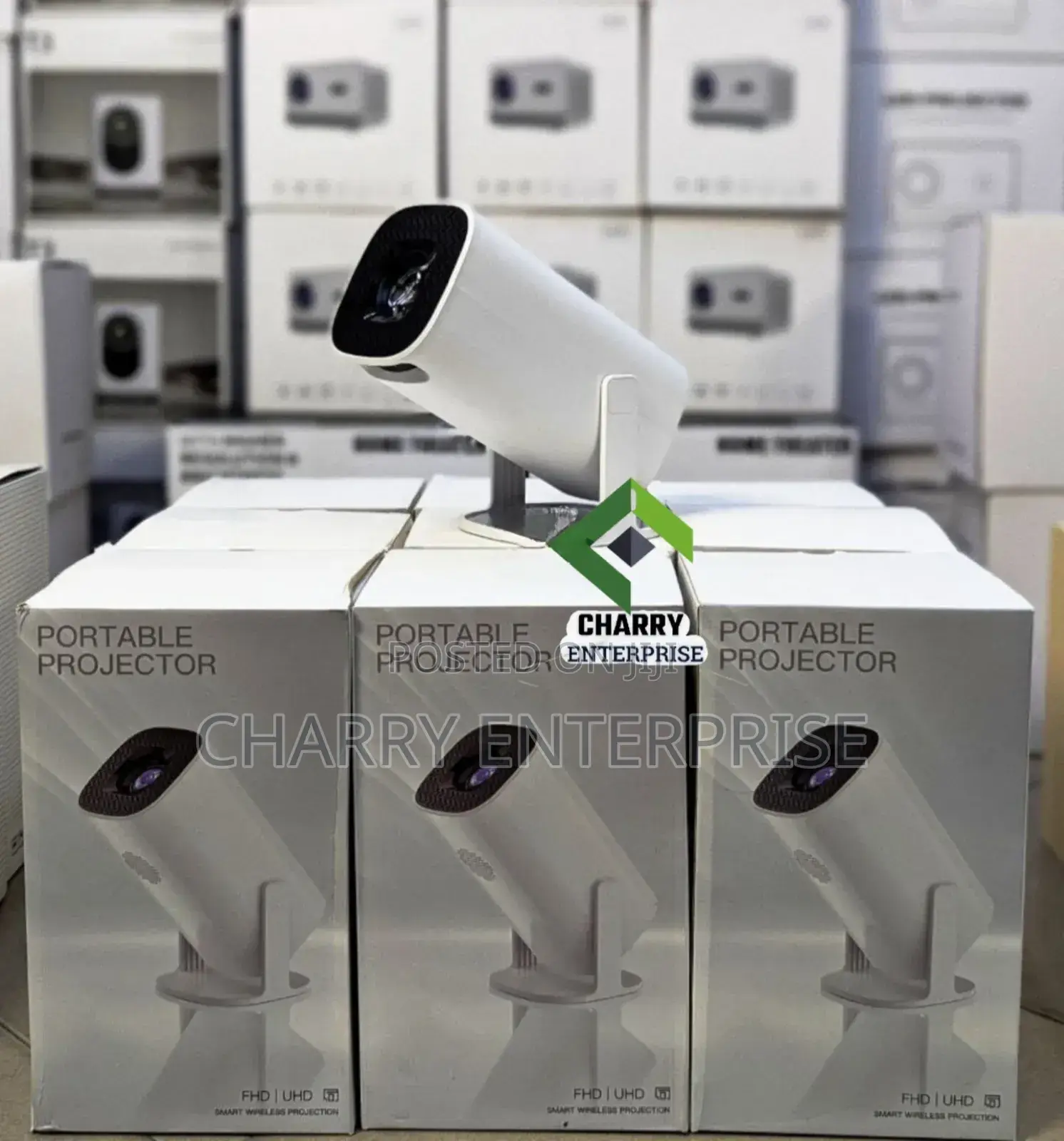 Full Hd Portable Projector 1080hd 120' Display Size Home Use