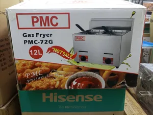 Photo - PMC Gas Fryer,Pmc-72g Model With a 12l Capacity