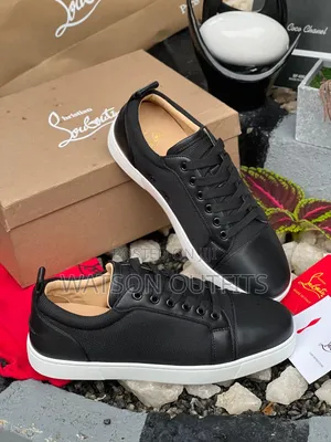 Men's Smooth and Rough Plain Christian Louboutin Shoes New