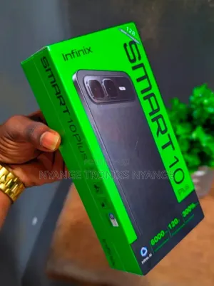 Photo - New Infinix Smart 10 Plus 128 GB Black