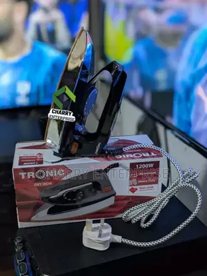 Original Tronic Non Stick Dry Iron Heavy Duty Ya Chuma 1200w
