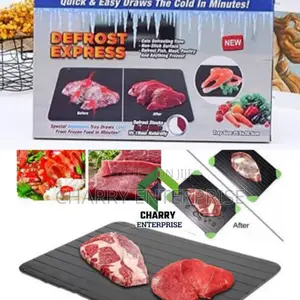 Defrost
Express Inayeyusha Vyakula Vilivyoganda,Nyama,Samaki