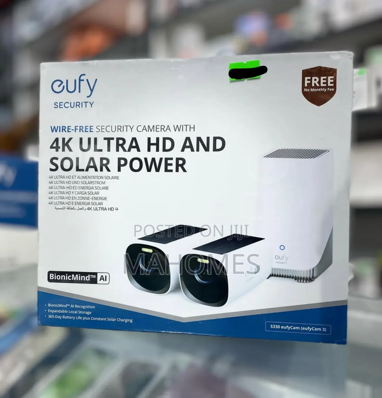 Gufy Security Ultra Hd and Solar Power