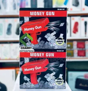 Party Money Gun Toy Inaweza Kutumika Sehemu Mbalimbali