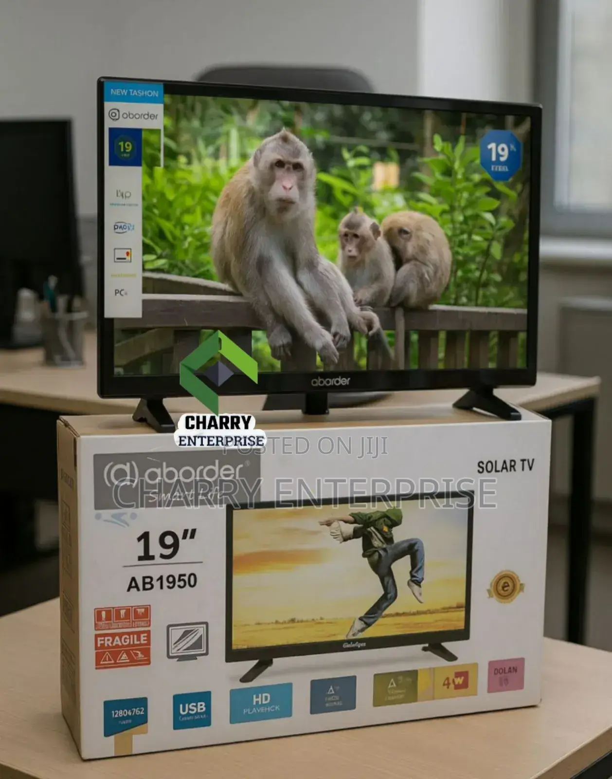 Aborder Tv 19 Inch Picha Nzuri Inayovutia Kioo Imara