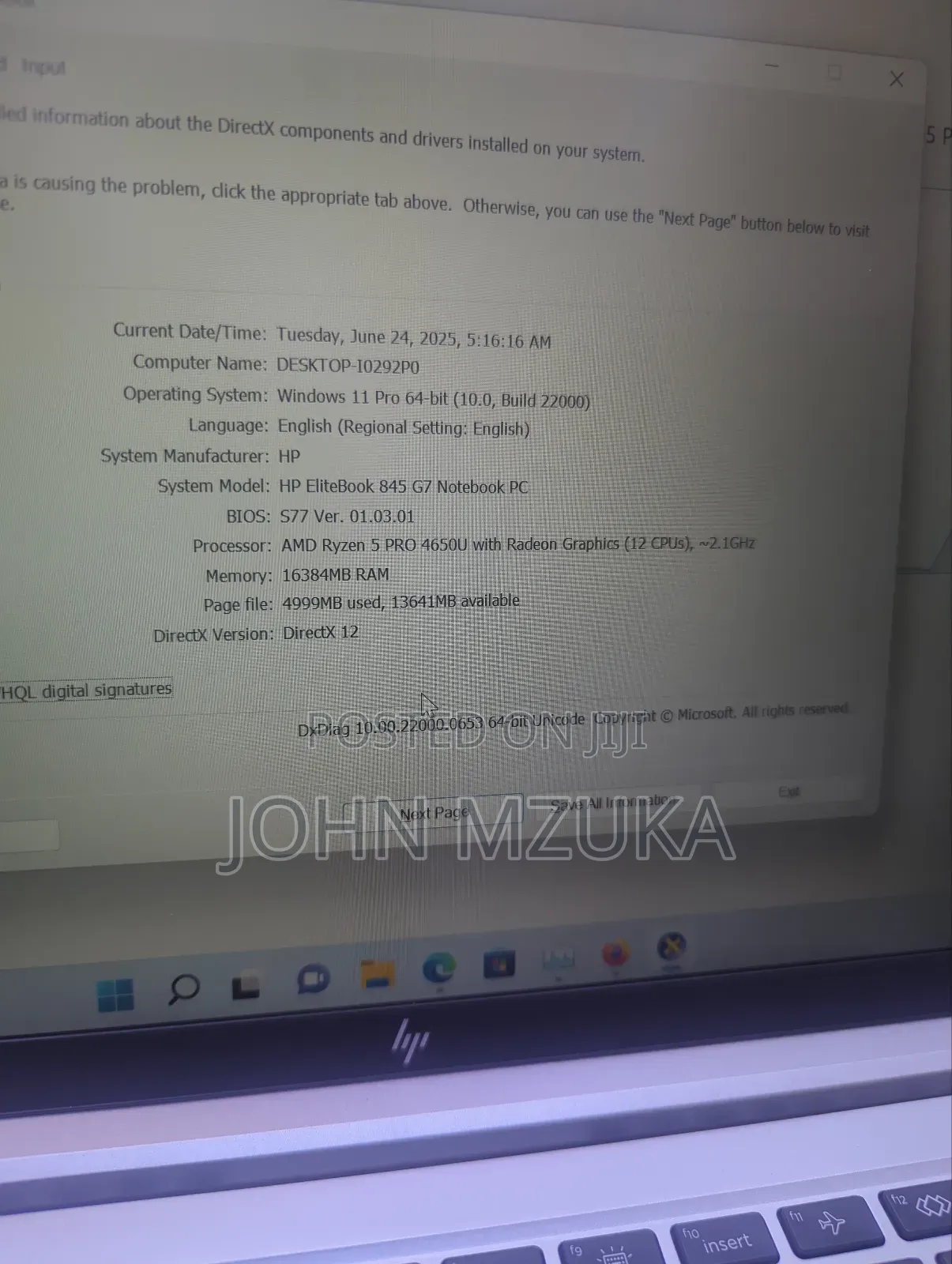 Laptop HP EliteBook 845 G7 16GB AMD Ryzen 5 SSD 256GB