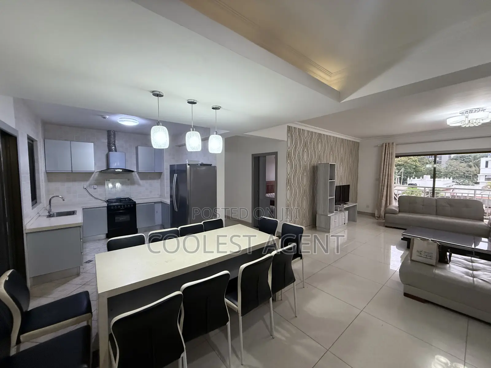 Furnished 3bdrm Apartment in Coolest Estate, Masaki for rent
