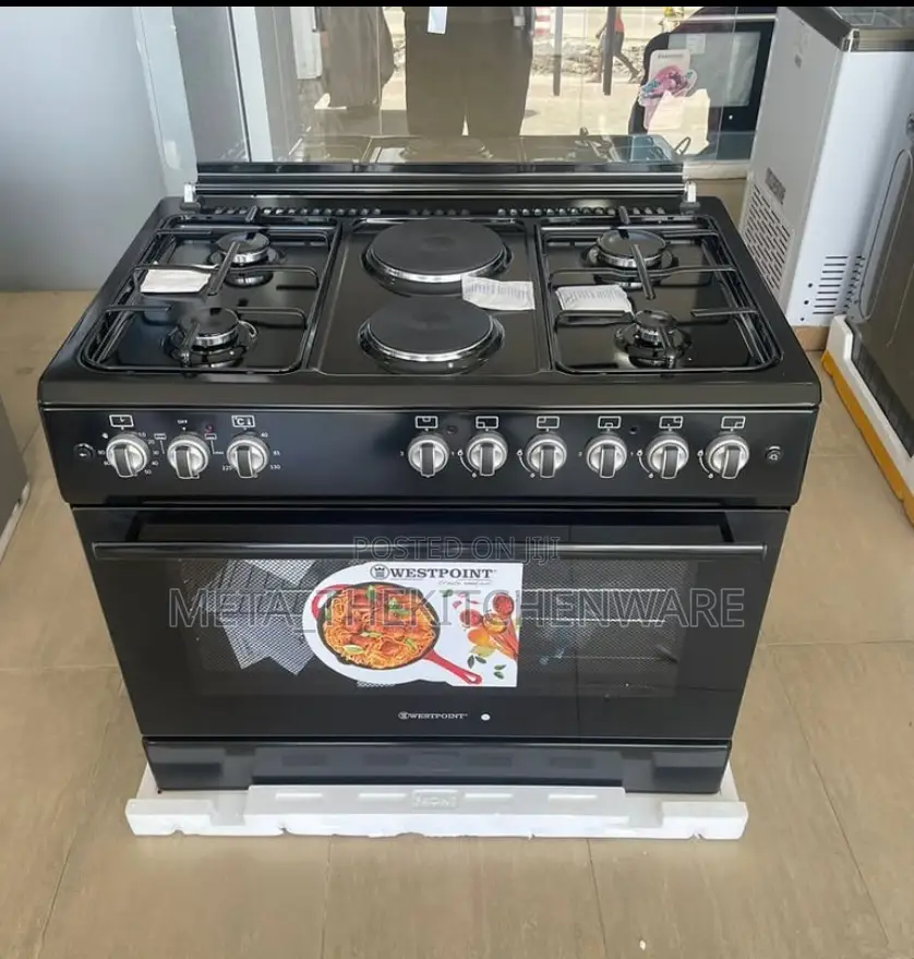 Westpoint Cooker 4gas 2electric Hob + Electric Oven 90x60cm