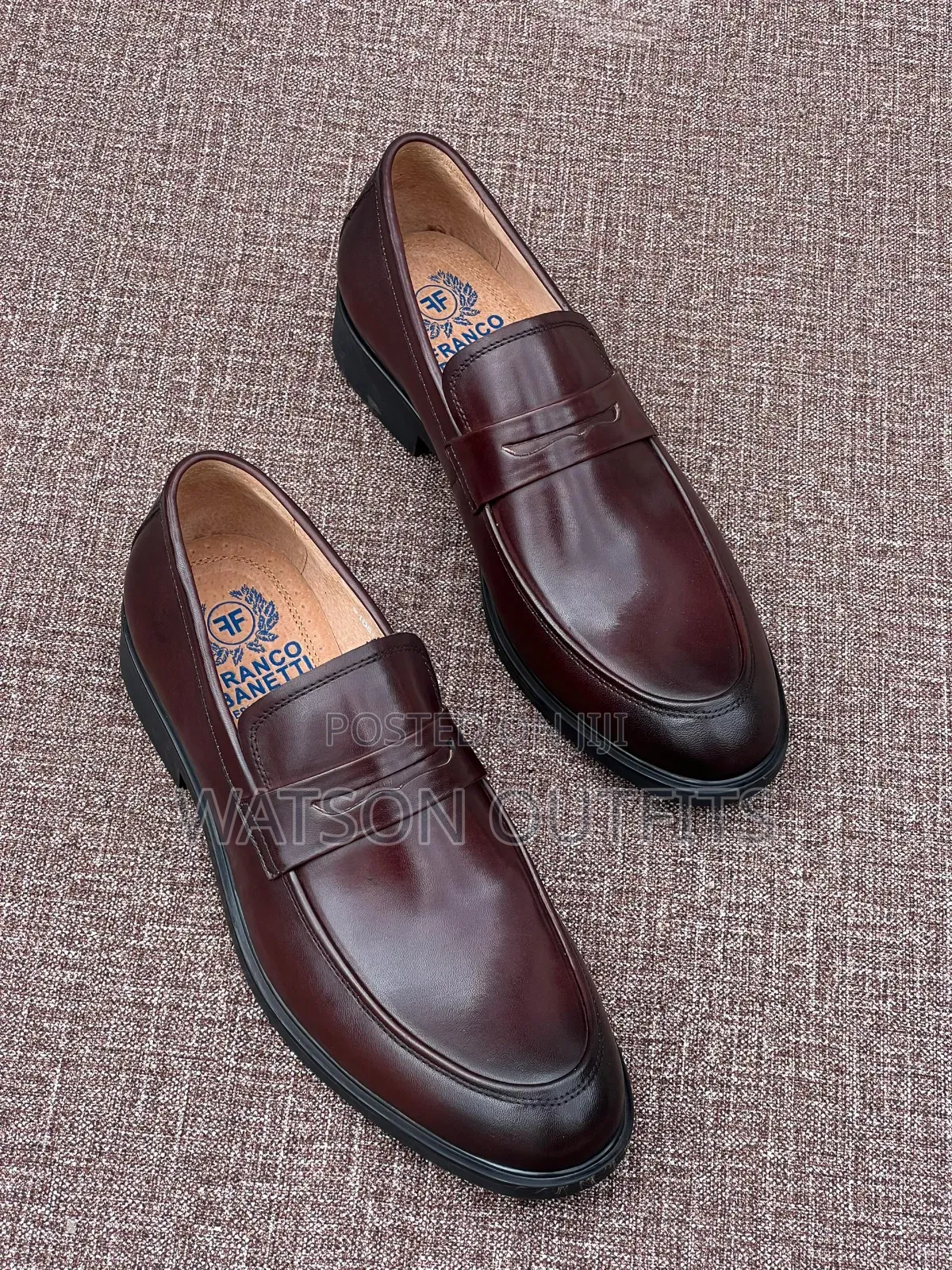 Men's Leather Shoes or Footwears Za Kamba Na Zisizo Na Kamba
