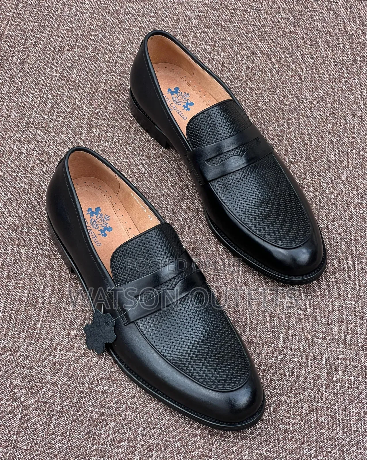 Men's Leather Shoes or Footwears Za Kamba Na Zisizo Na Kamba