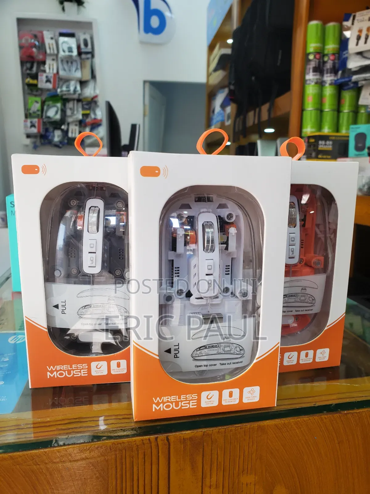 Transparent Wireless Mouse