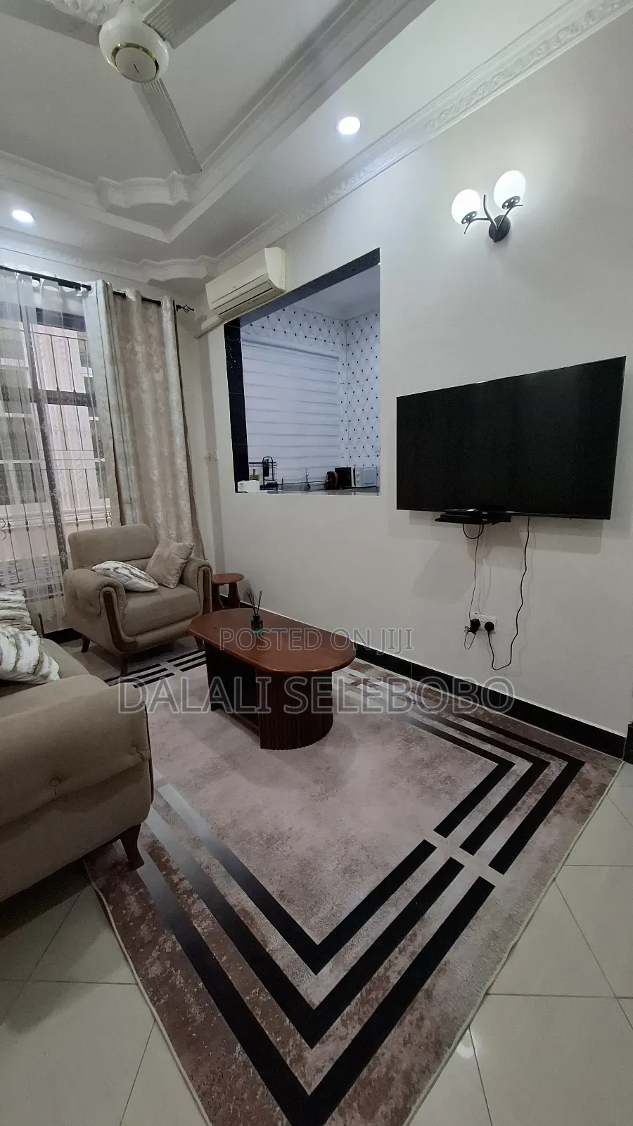 Furnished 2bdrm Bungalow in Mikocheni B for rent