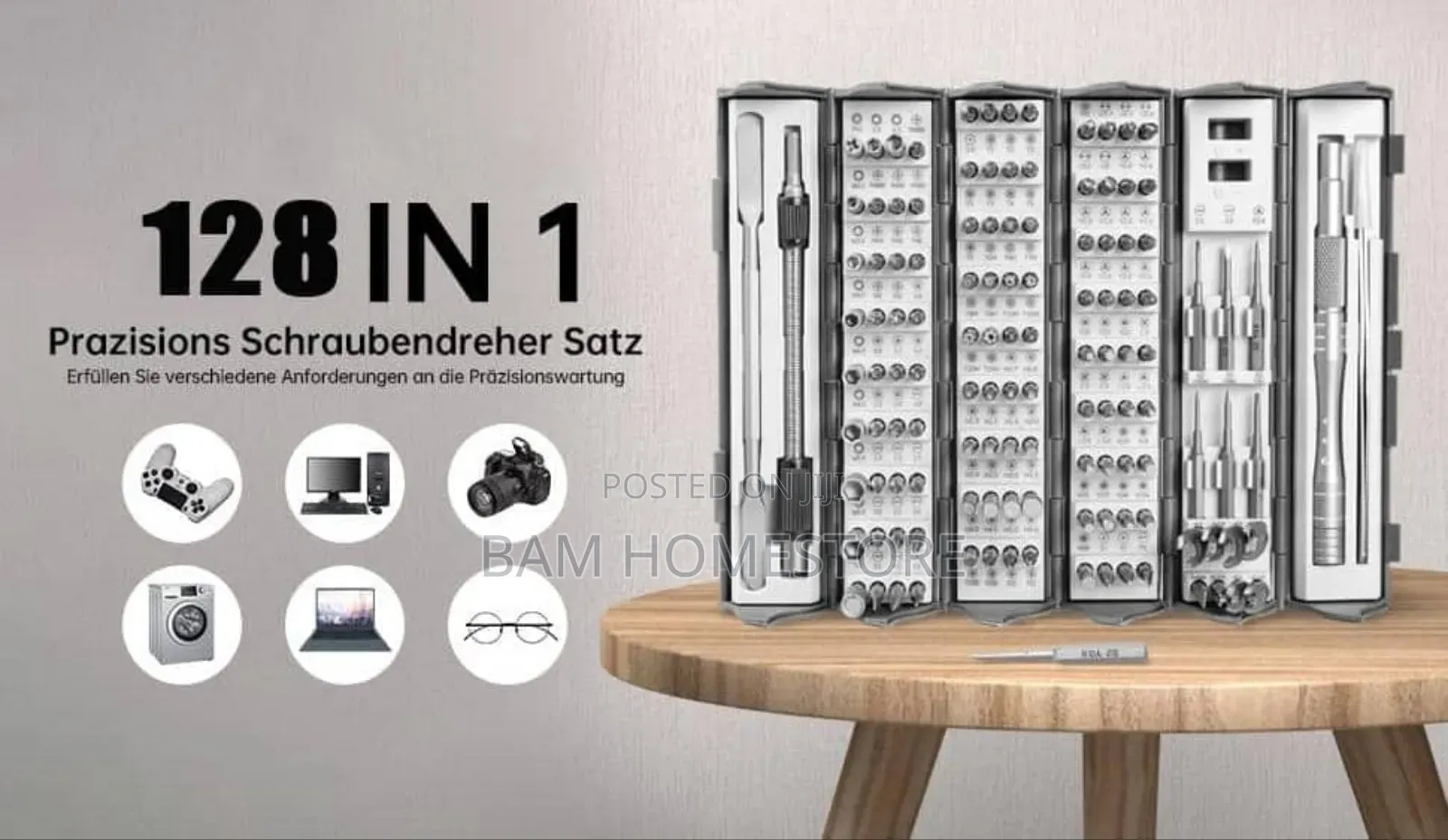 128 in 1 Precision Screwdriver Set