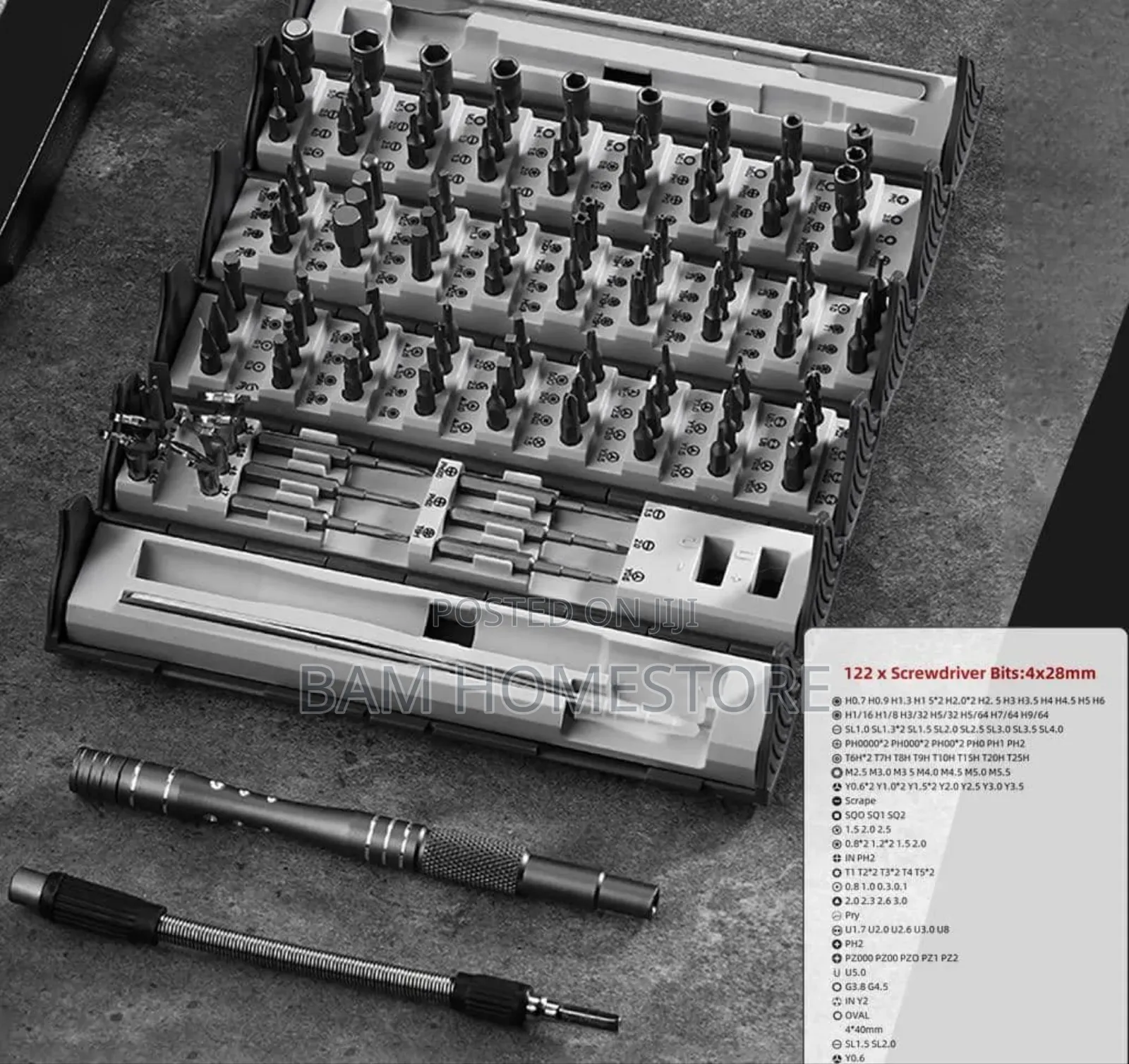 128 in 1 Precision Screwdriver Set