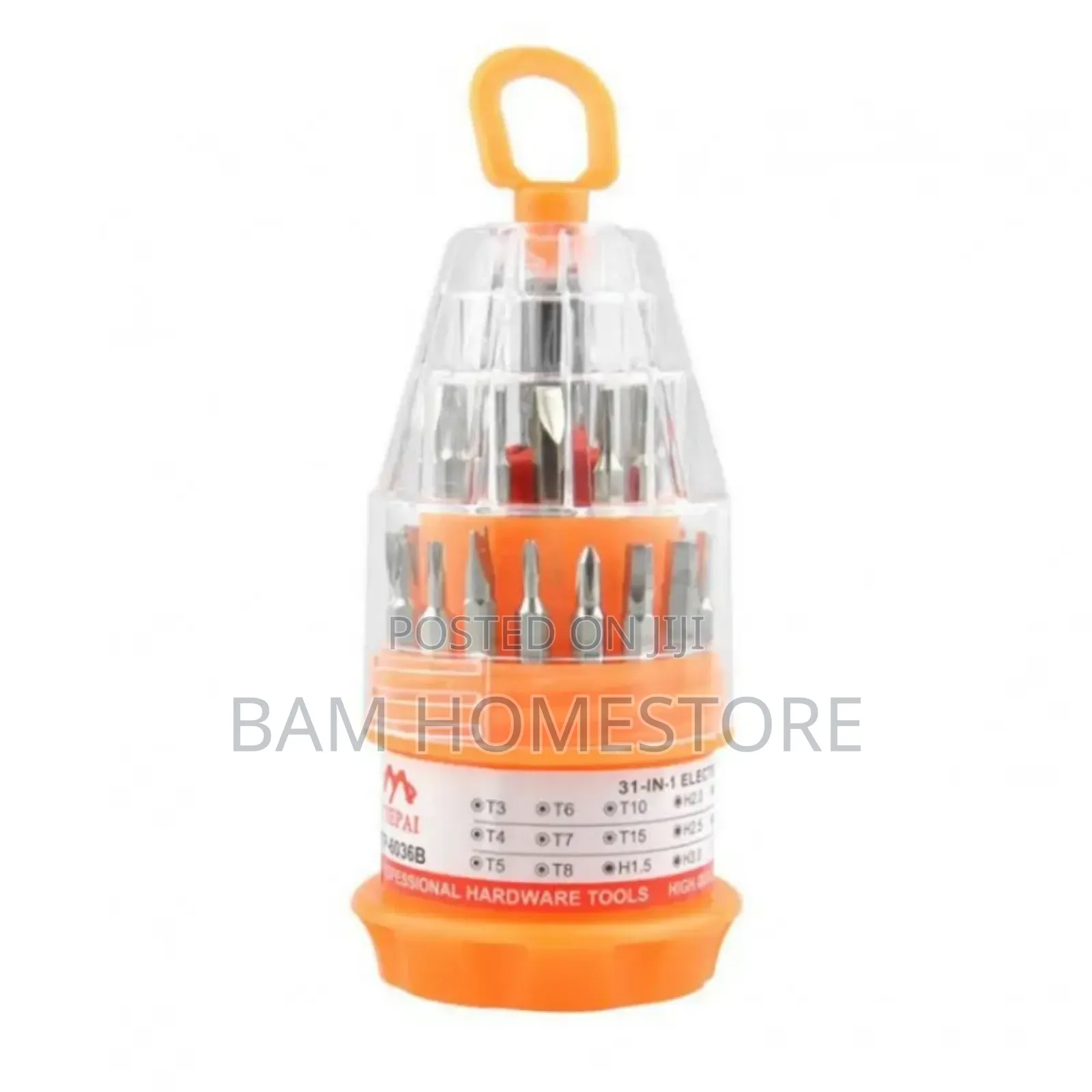 31 in 1 Magnetic Wrench Screw Driver Set