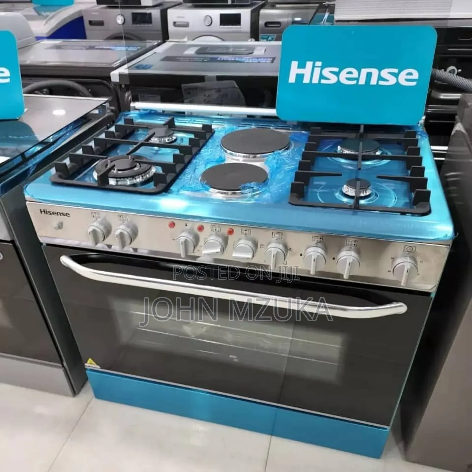 Hisense Cooker 4 Gas + 2 Electric 60x90