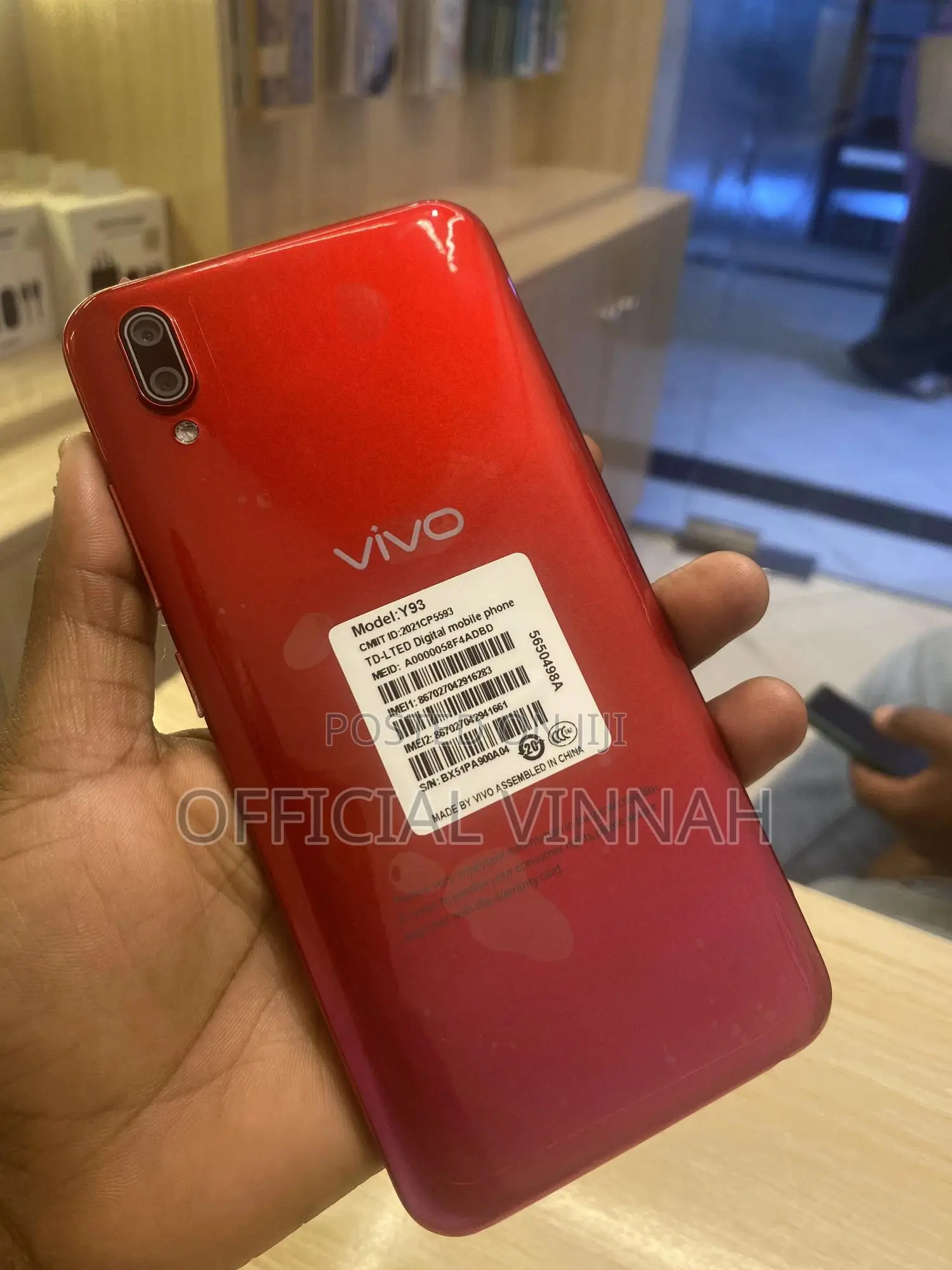 Vivo Y93 128 GB Red