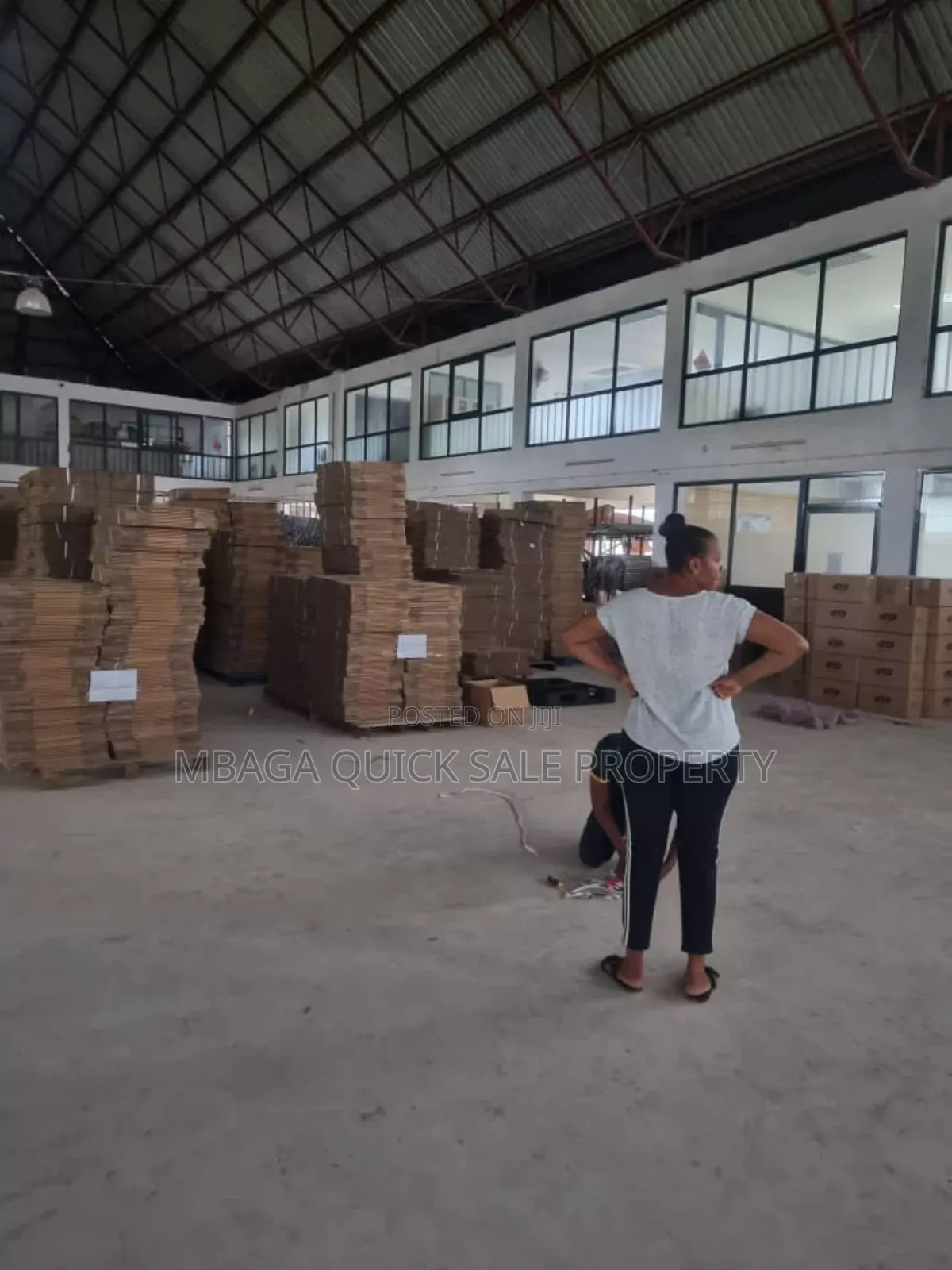 Godown With House , Office for Rent at Mbez Beach