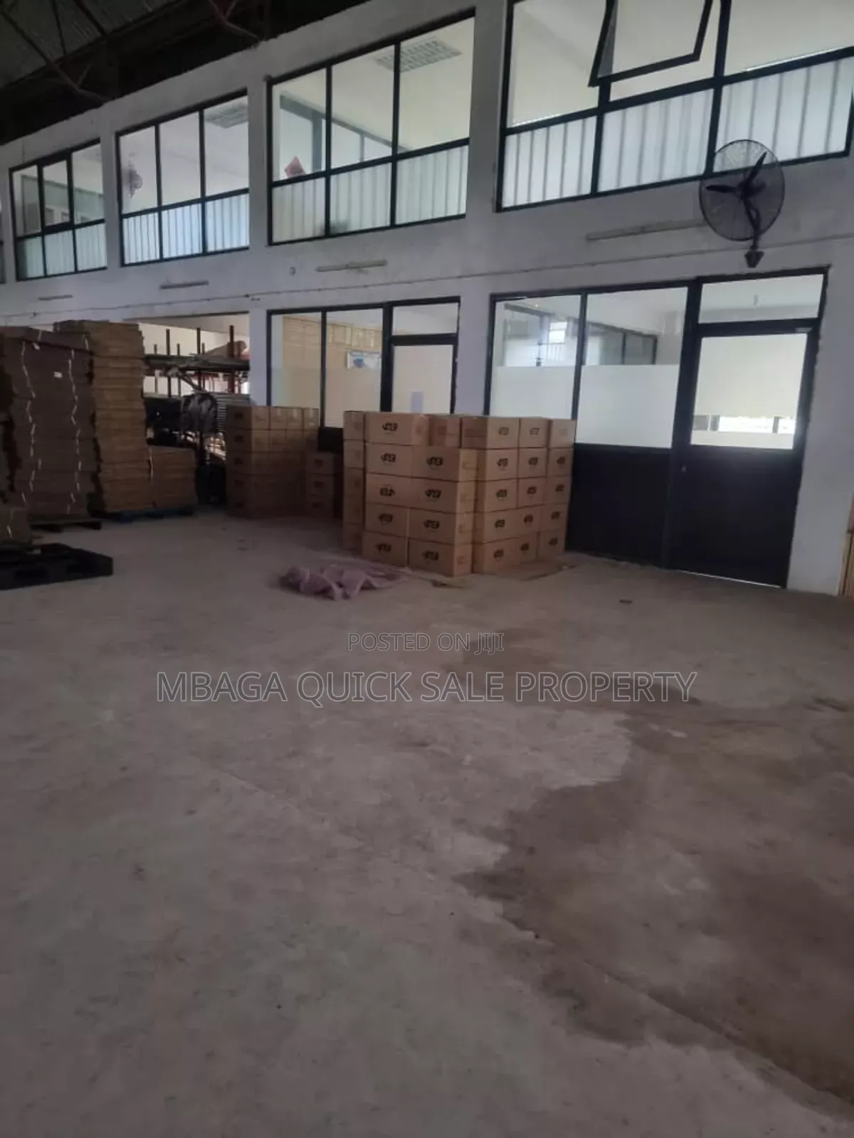 Godown With House , Office for Rent at Mbez Beach