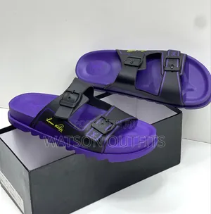Men's Louis Vuitton Lv Leather Sandals