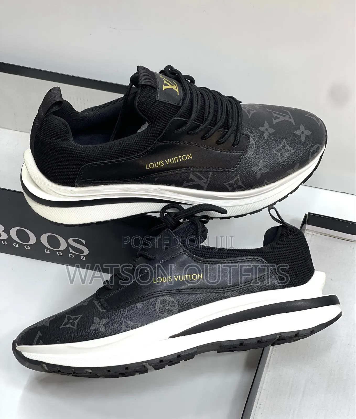 Raba or Sneakers Za Kiume Za Louis Vuitton Brand Original