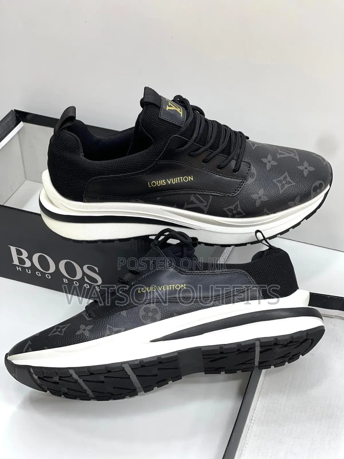 Raba or Sneakers Za Kiume Za Louis Vuitton Brand Original