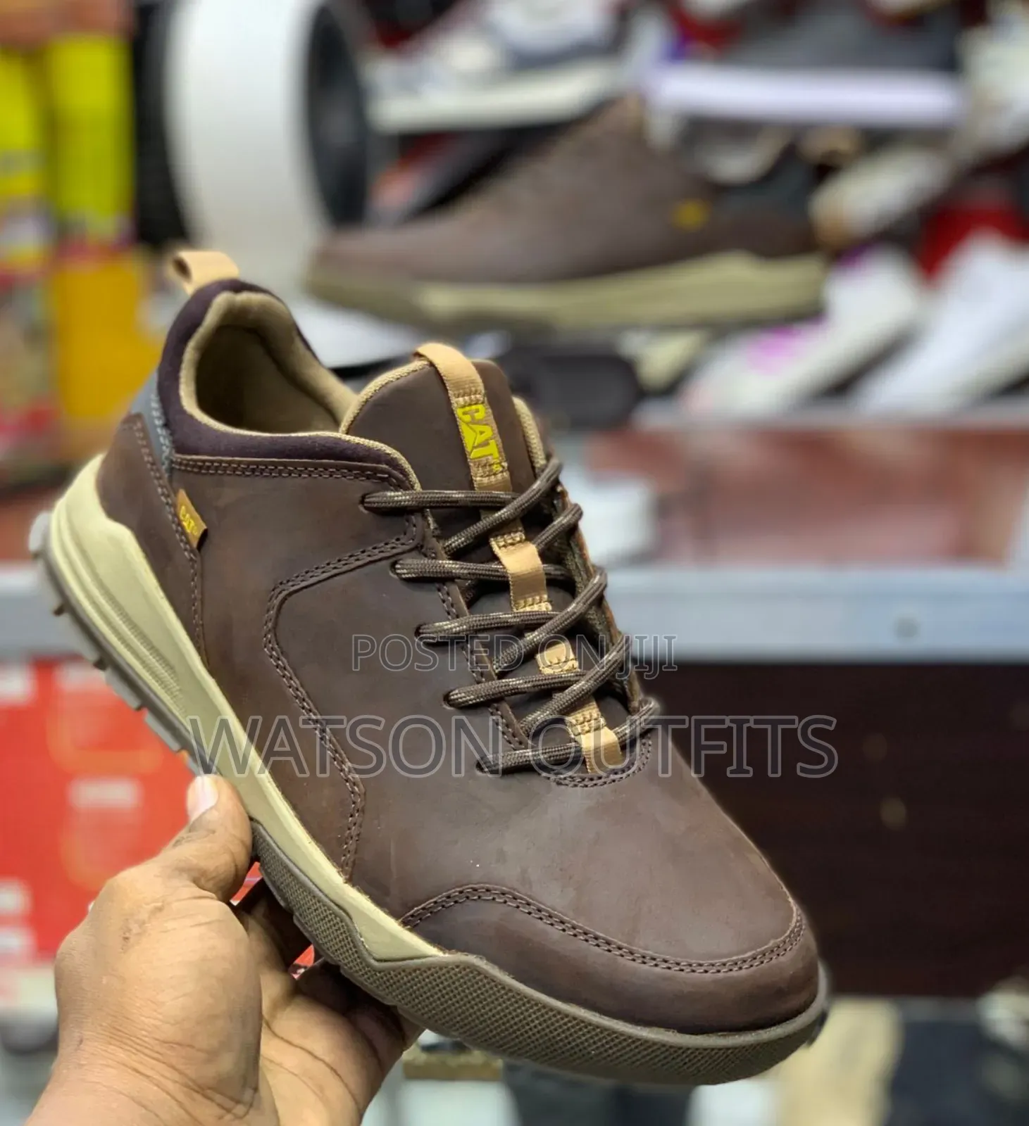 Pure Leather Men's Caterpillar Shoes or Footwears or Viatu