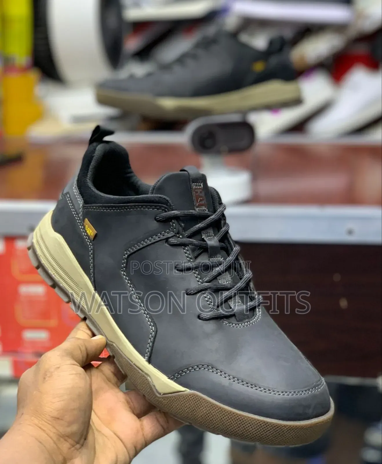 Pure Leather Men's Caterpillar Shoes or Footwears or Viatu