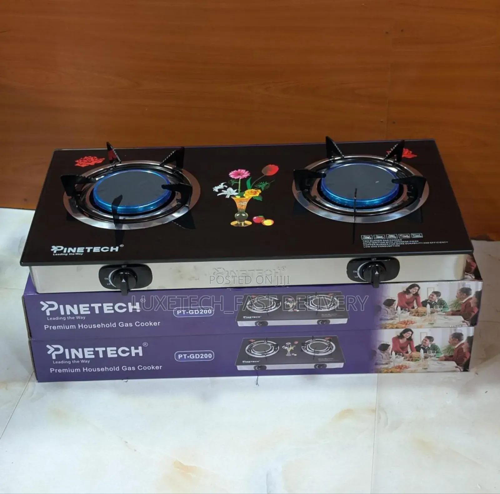 Pinetech Gas Cooker 2 Burners