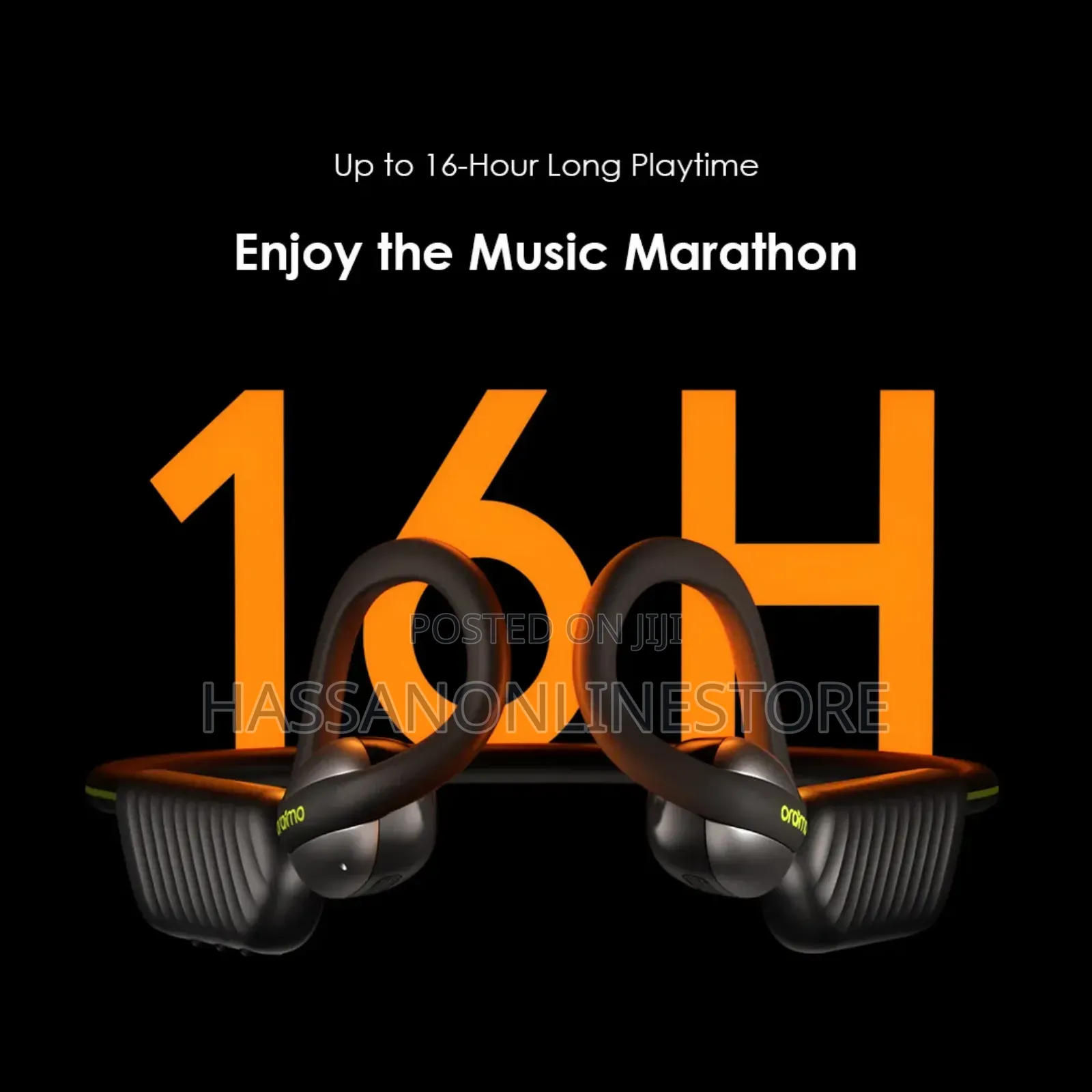 Oraimo Opencirclet 2 Ipx5 Steps Tracking Open-Ear Headphones