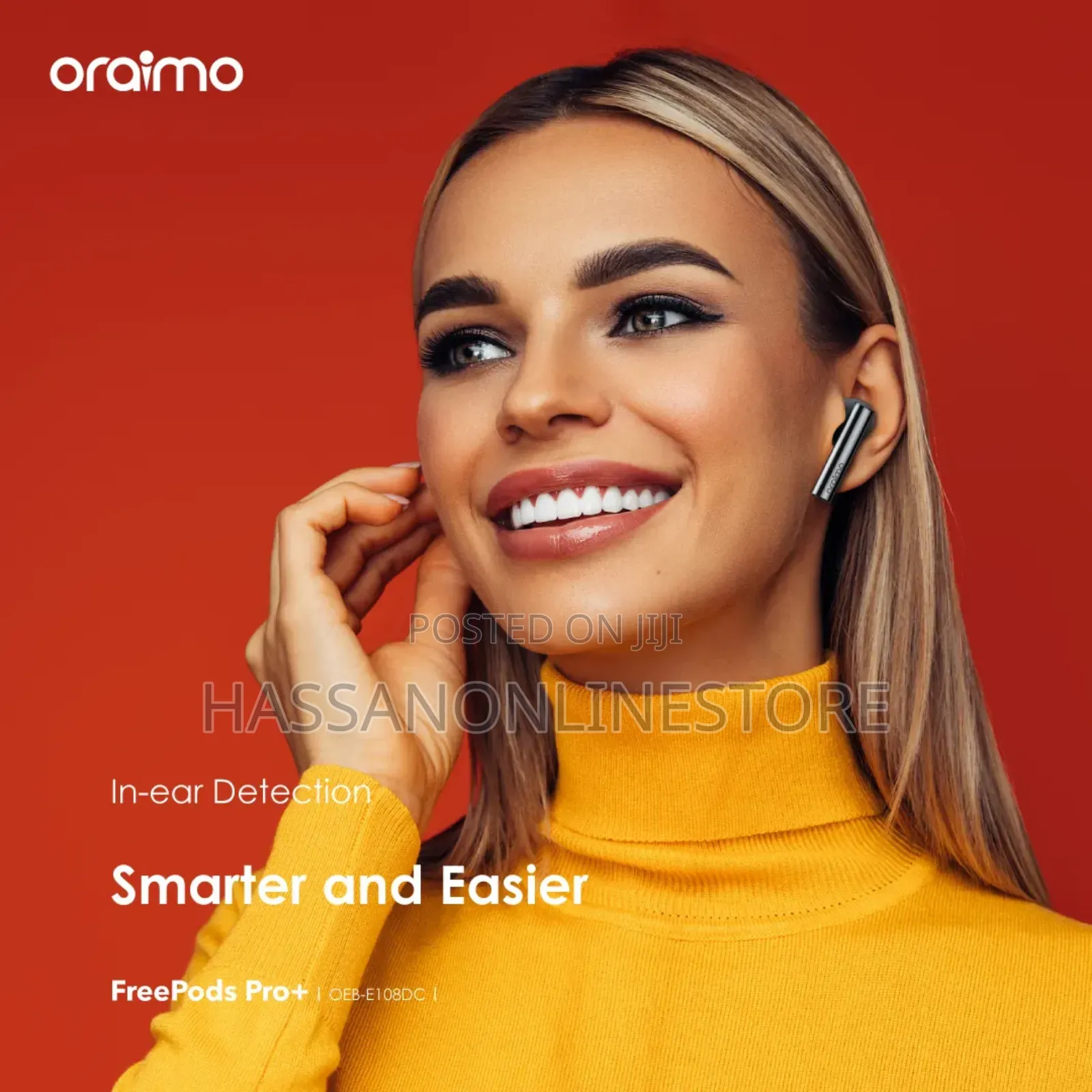 Oraimo Freepods Pro+ Hybrid Anc True Wireless Earbuds