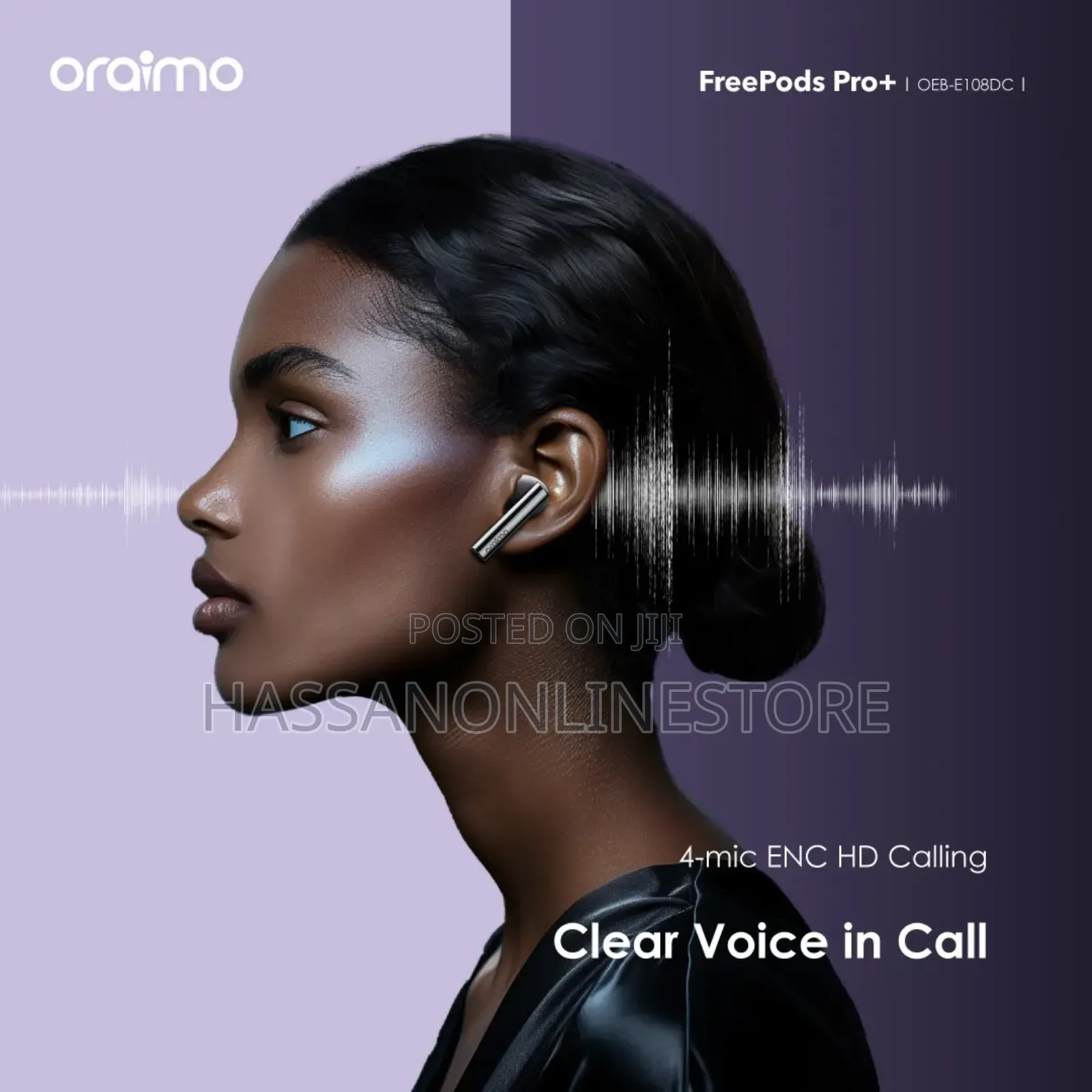 Oraimo Freepods Pro+ Hybrid Anc True Wireless Earbuds