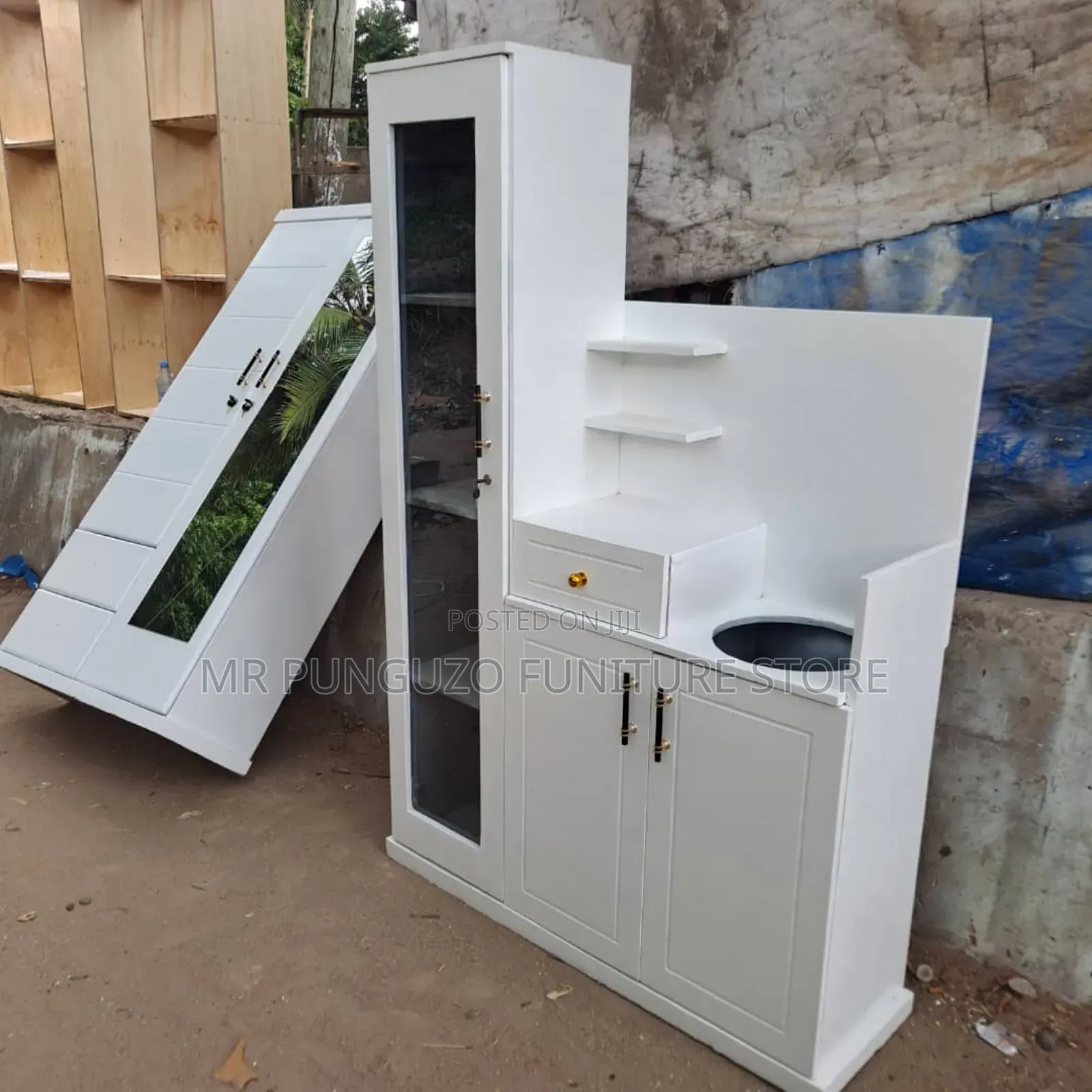 Kitchen Cabinet Meza Ya Jiko Ya Mtungi
