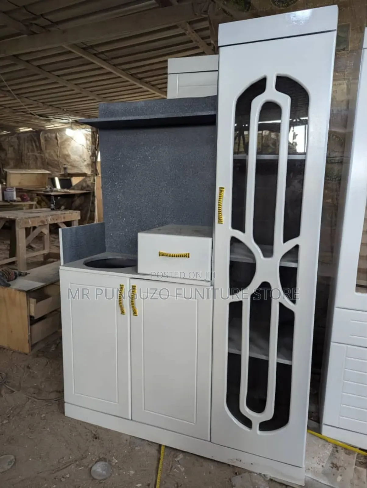 Kitchen Cabinets Classic Sana Ya Mtungi Mbao Ngumu