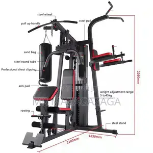 Three Station at Home Gym