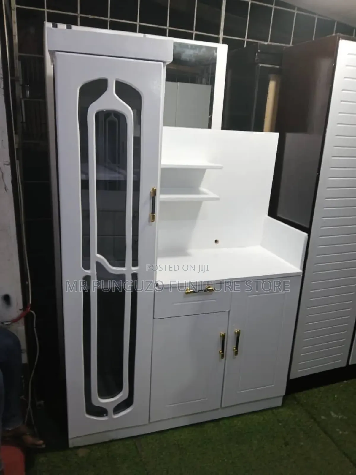 Kitchen Cabinet Classic Sana Ya Plate Full White
