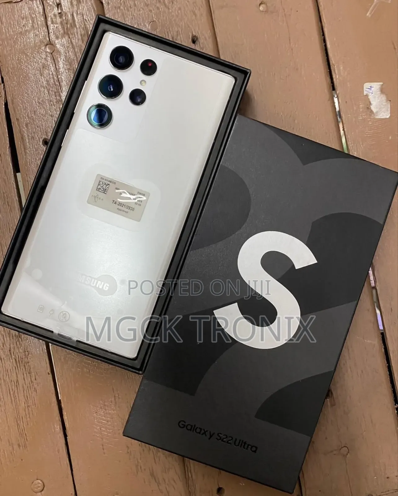 New Samsung Galaxy S22 Ultra 128 GB Gray