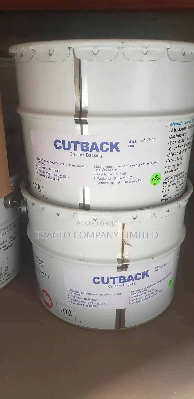 Crusher Backing