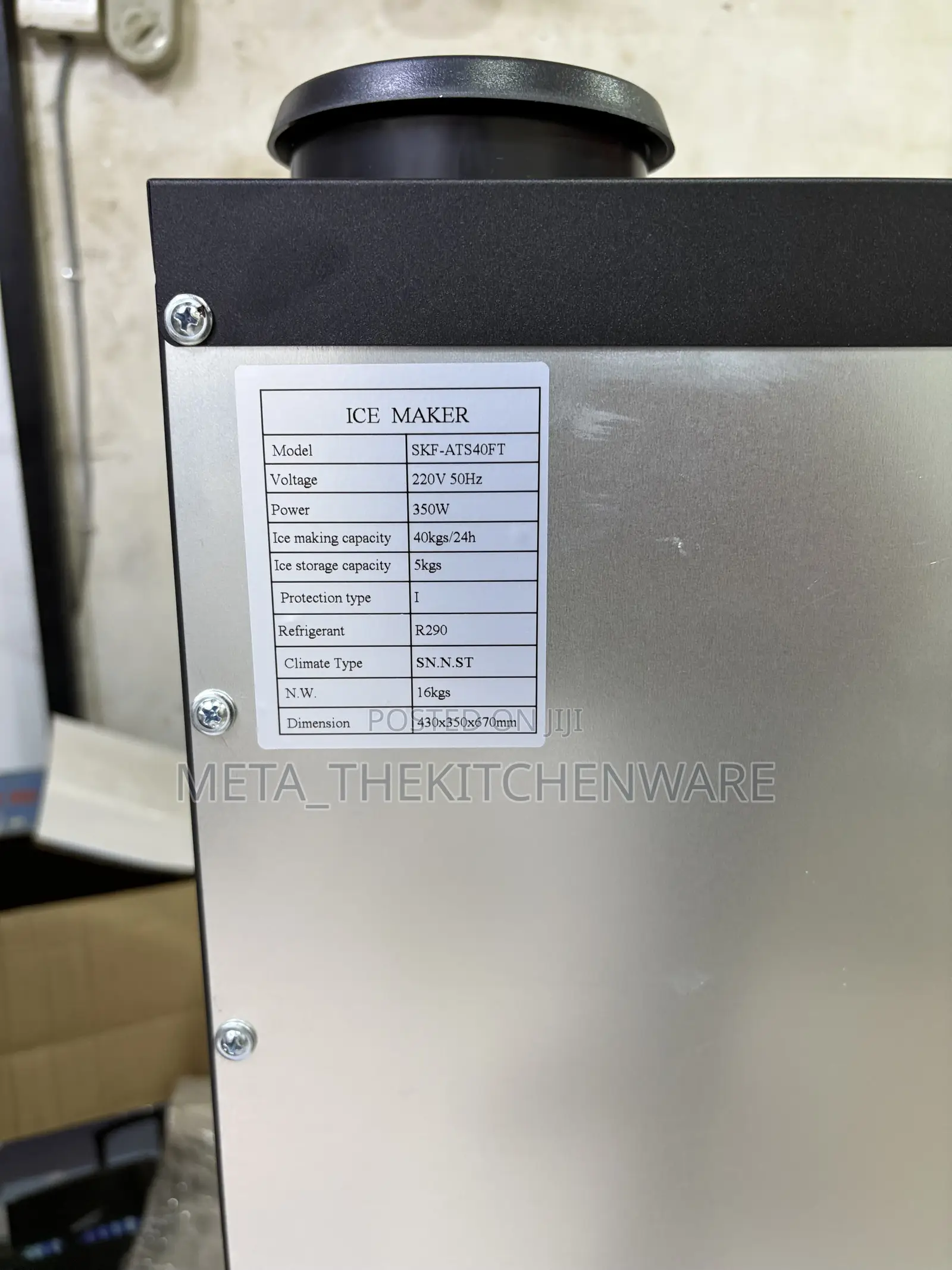 Commercial Ice Maker 40kg/24hrs