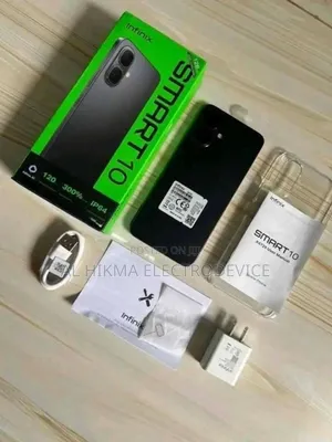 Photo - New Infinix Smart 10 Plus 128 GB Black